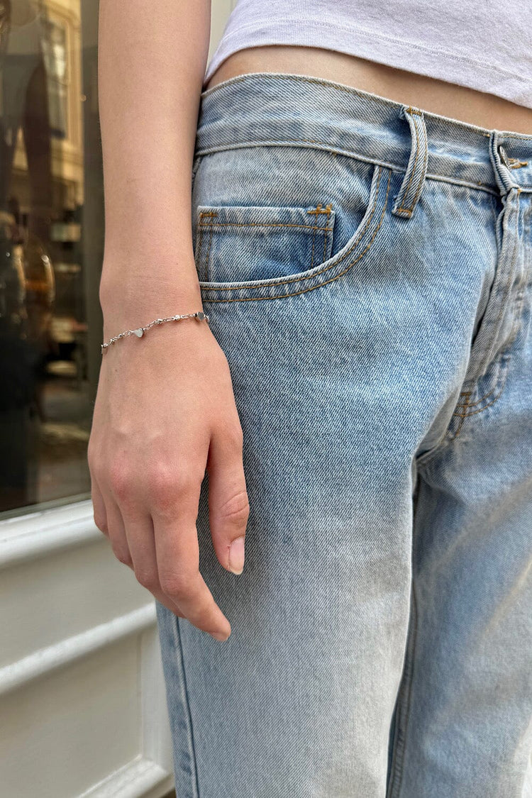 Heart Bracelet | Silver