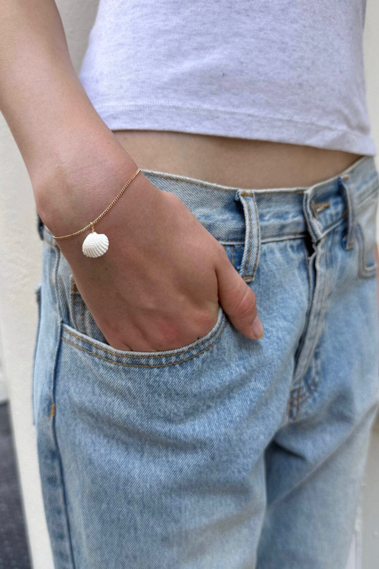 Seashell Bracelet | Gold