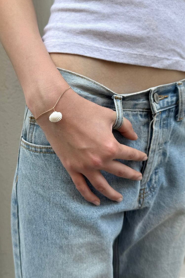 Seashell Bracelet | Gold