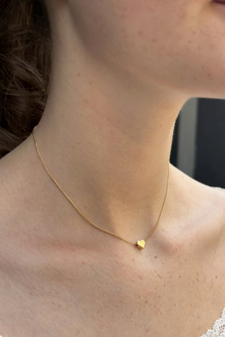 Heart Charm Necklace Brandy Melville Europe