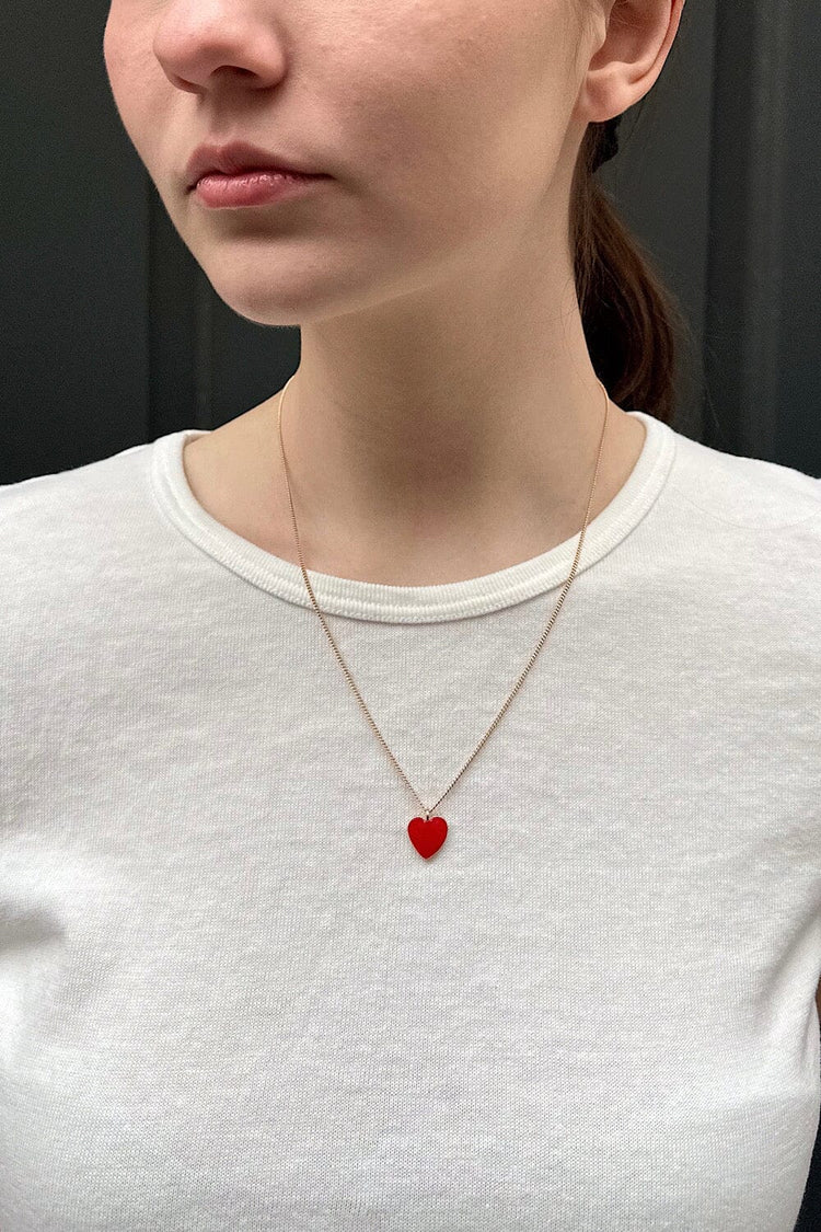 Heart Necklaces | Gold