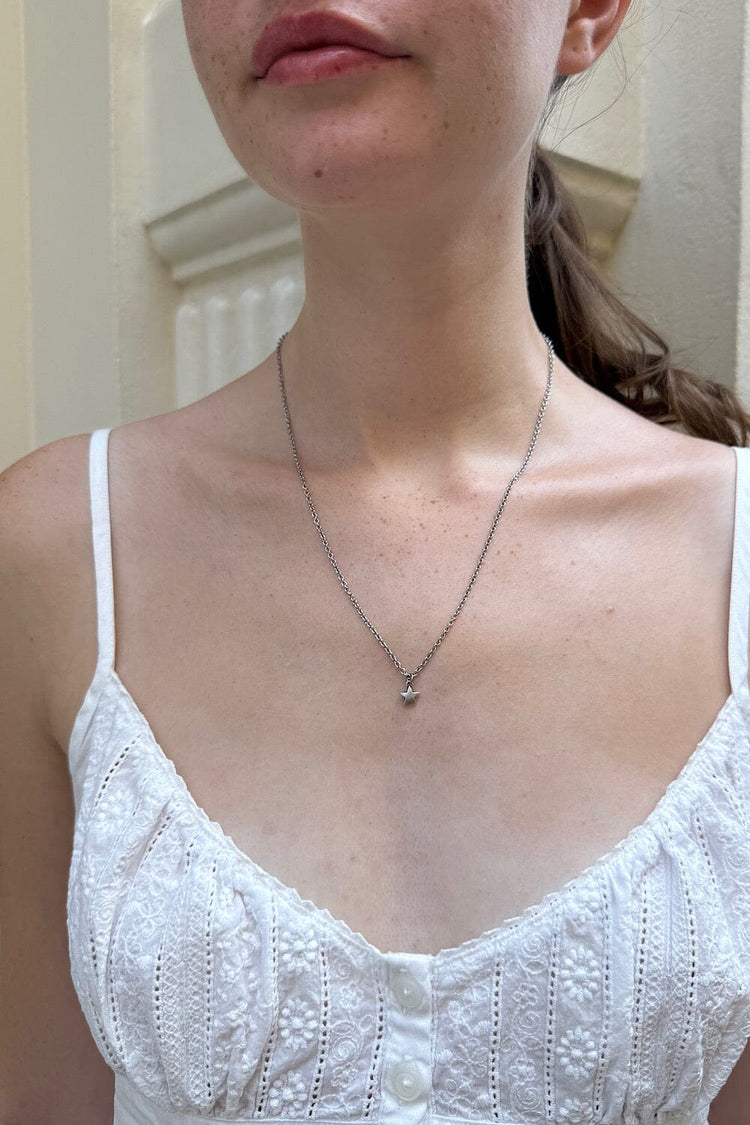 Star Necklace | Silver