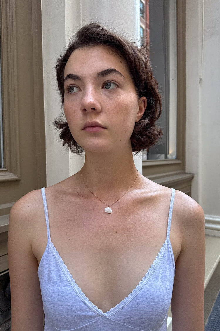 Seashell Necklace | Gold