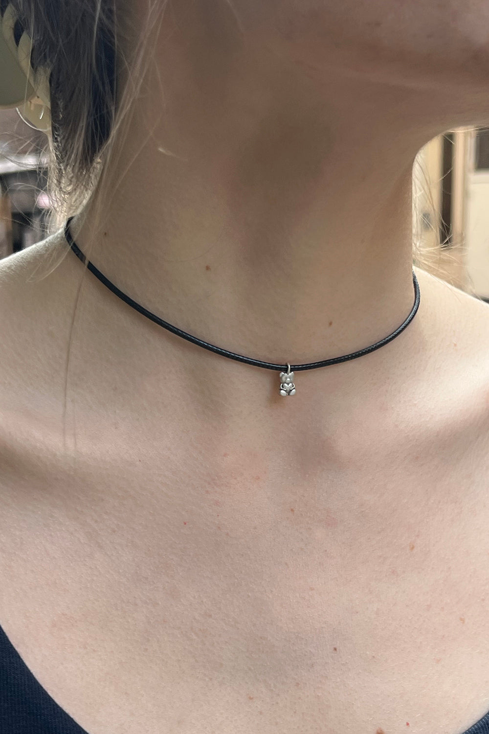 Teddy Bear Rope Choker Brandy Melville Europe