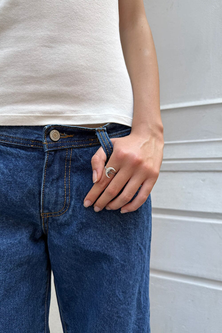 Moon Ring | Silver
