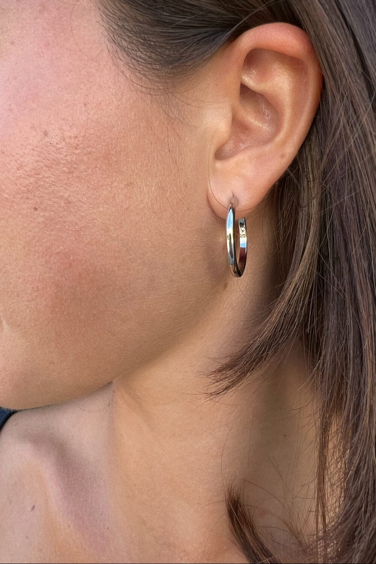 Hoop Earrings | Silver