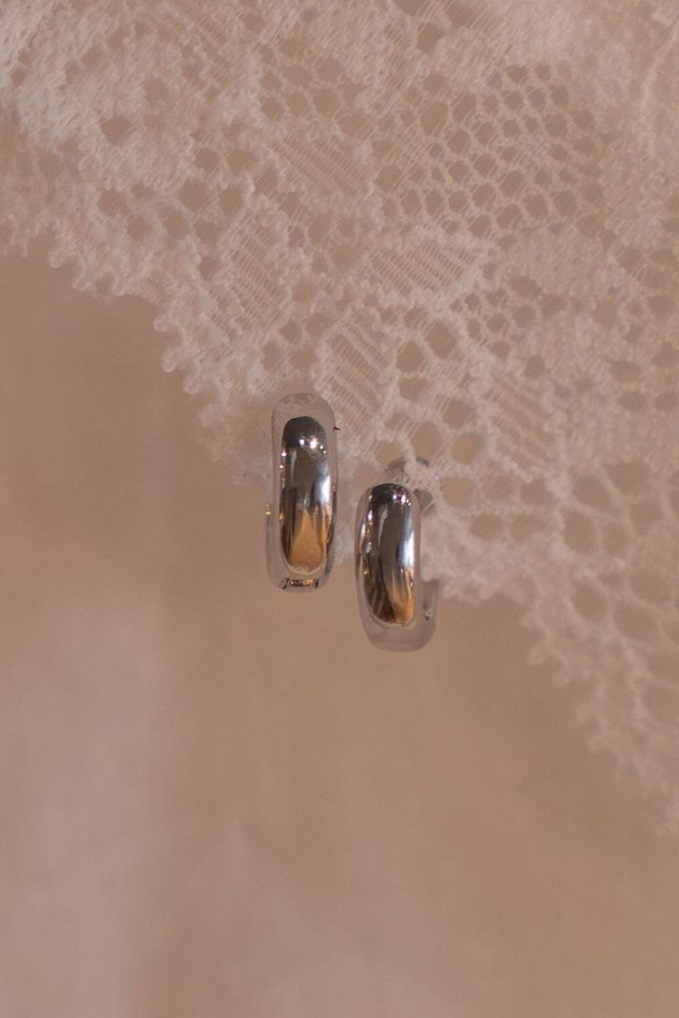 Hoop Earrings | Silver