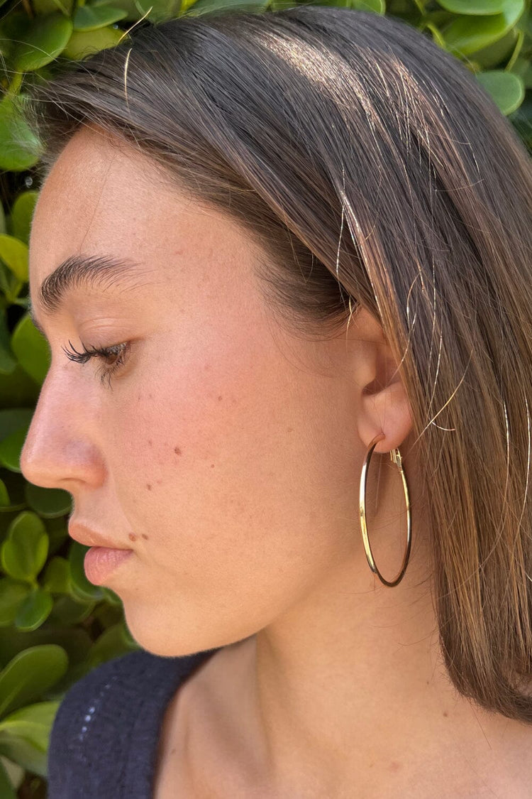 Hoop Earrings | Gold