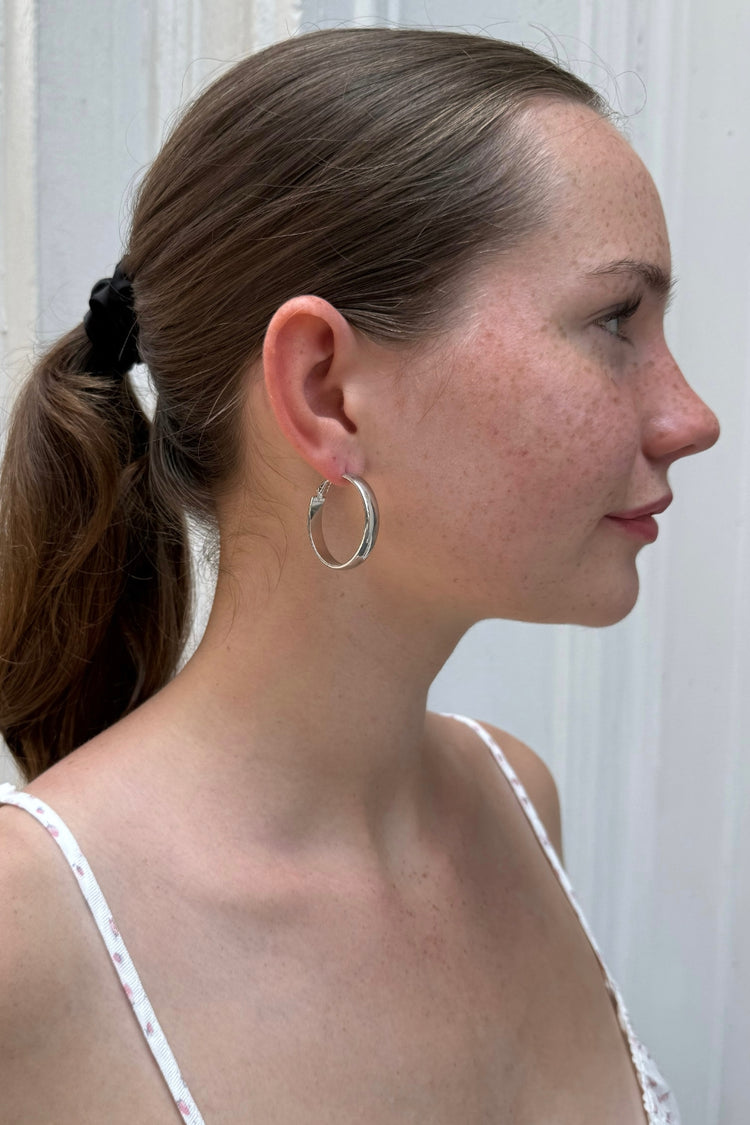 Hoop Earrings | Silver