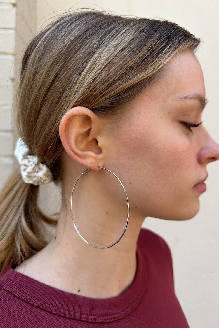 Hoop Earrings | Silver