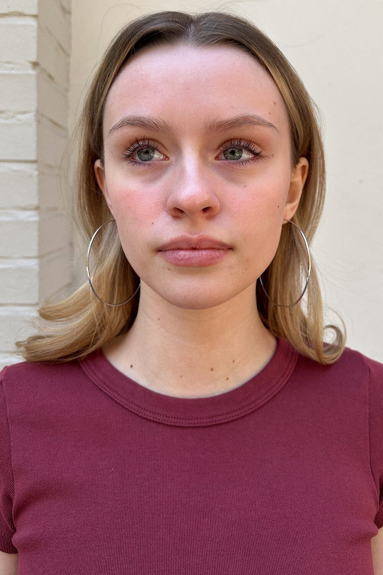 Hoop Earrings | Silver