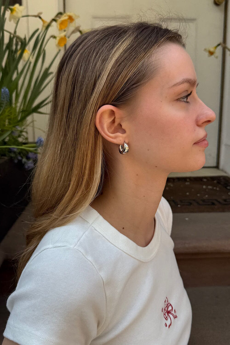 Hoop Earrings | Silver