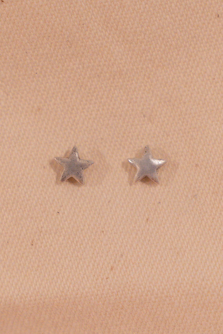 Star Earrings | Silver