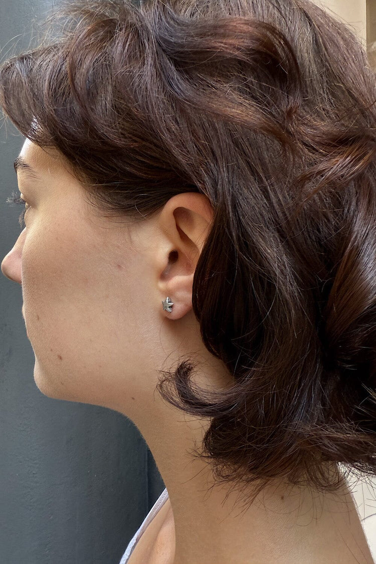 Star Earrings | Silver