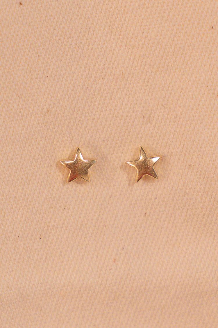 Star Earrings | Gold