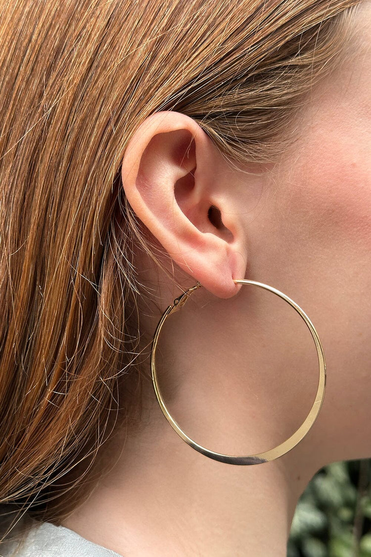Hoop Earrings | Gold