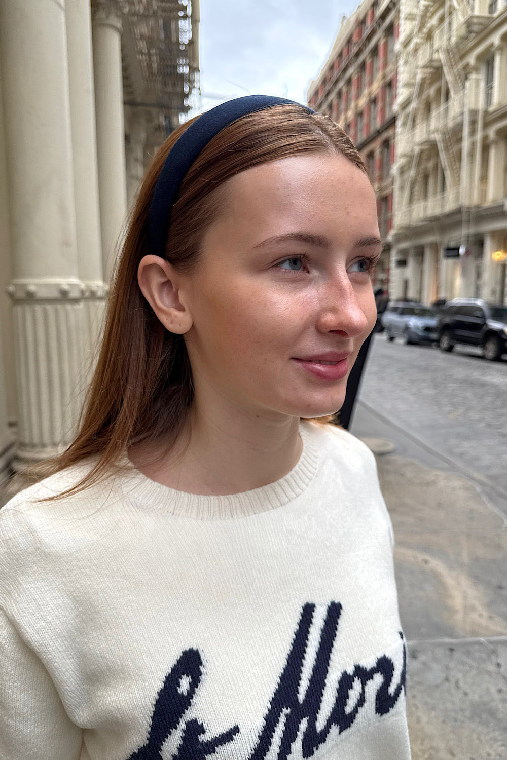 Solid Headband | Classic Navy