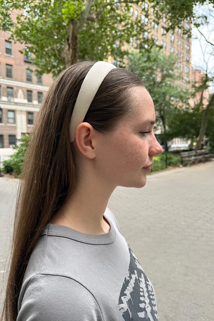 Solid Headband | Ivory