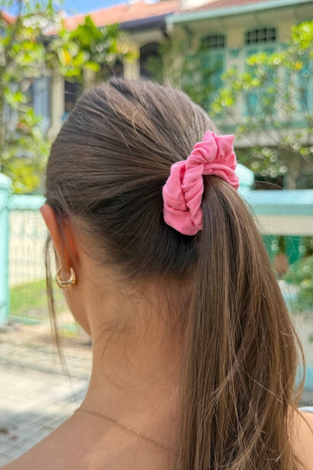 Basic Scrunchie | Bubblegum Pink