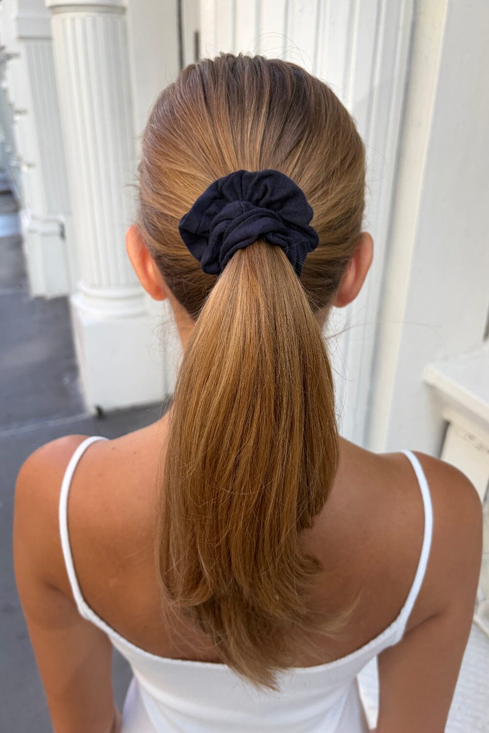 Basic Scrunchie | Navy
