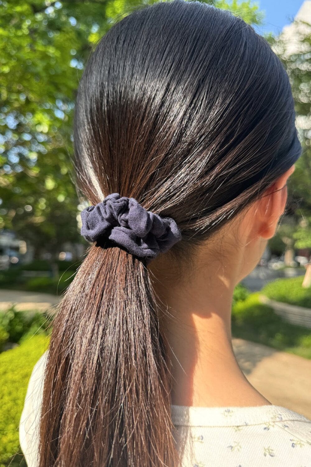 Basic Scrunchie | Navy