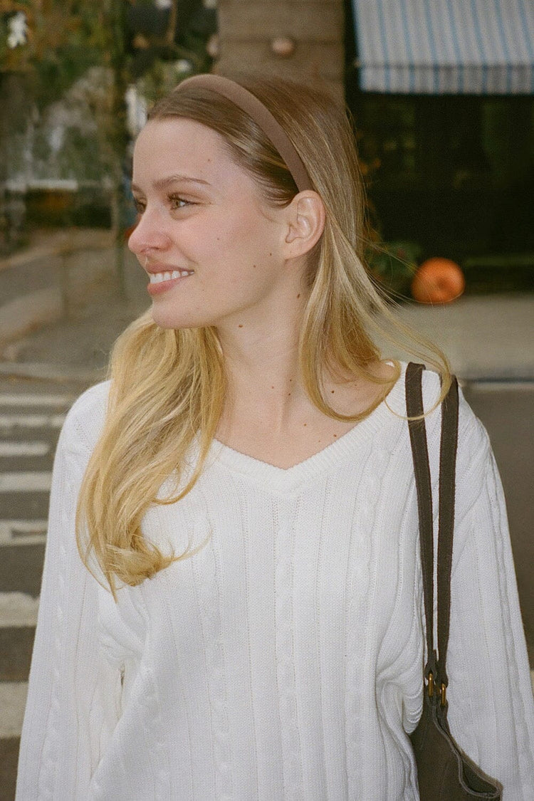 Soft Headband | Dark Brown