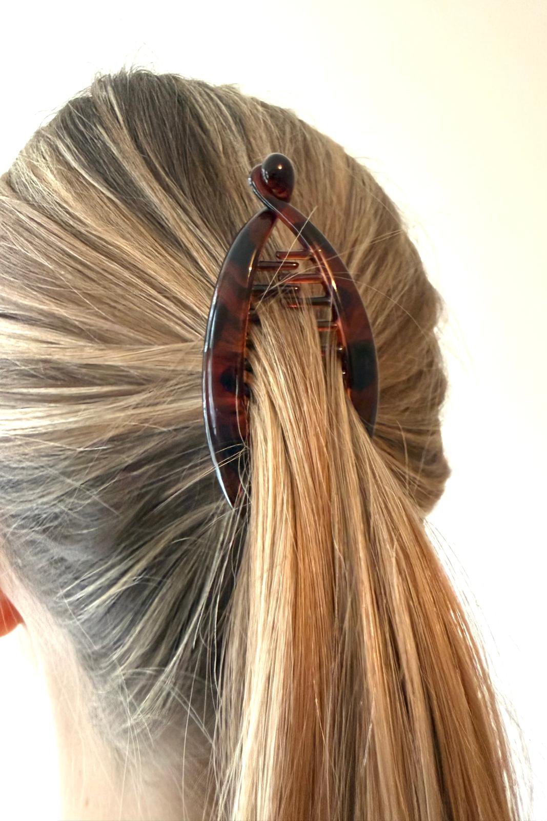 Hair Clip | Brown