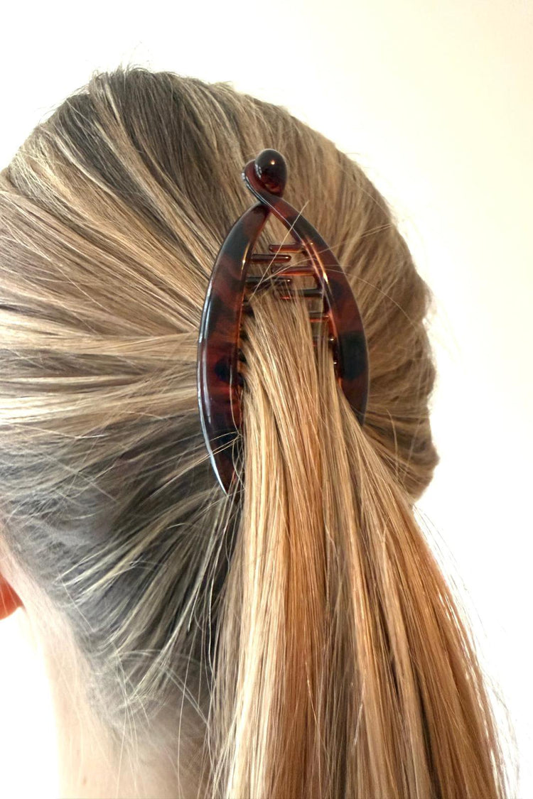Hair Clip | Brown