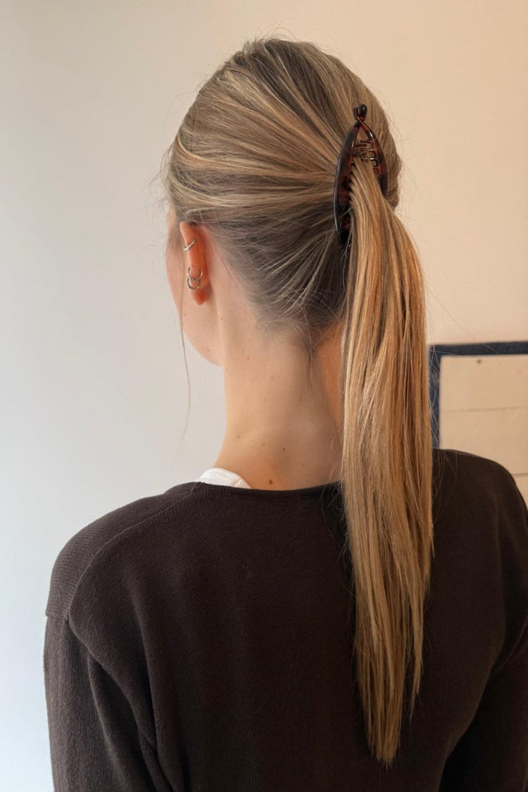 Hair Clip | Brown