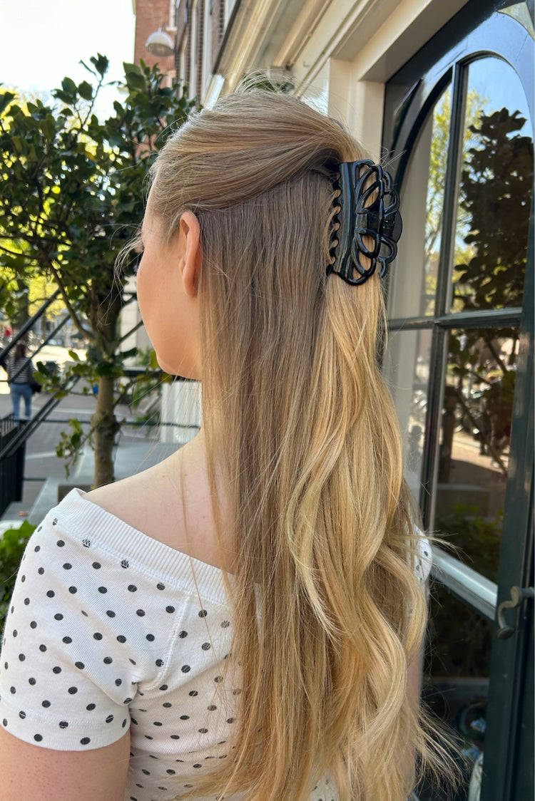 Hair Shell Clip | Black