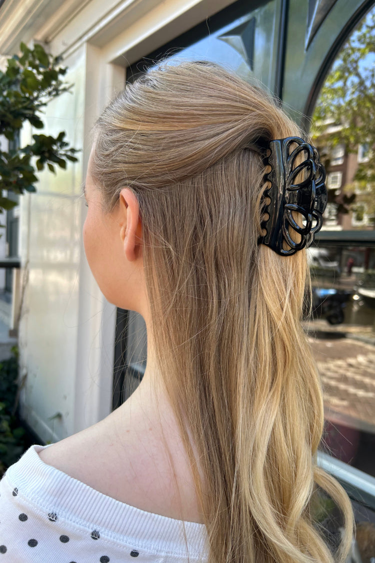 Hair Shell Clip | Black