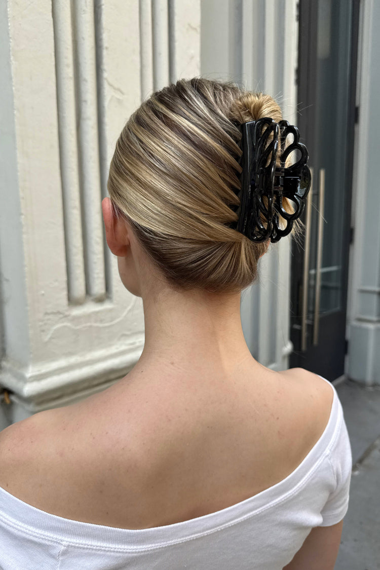 Hair Shell Clip | Black