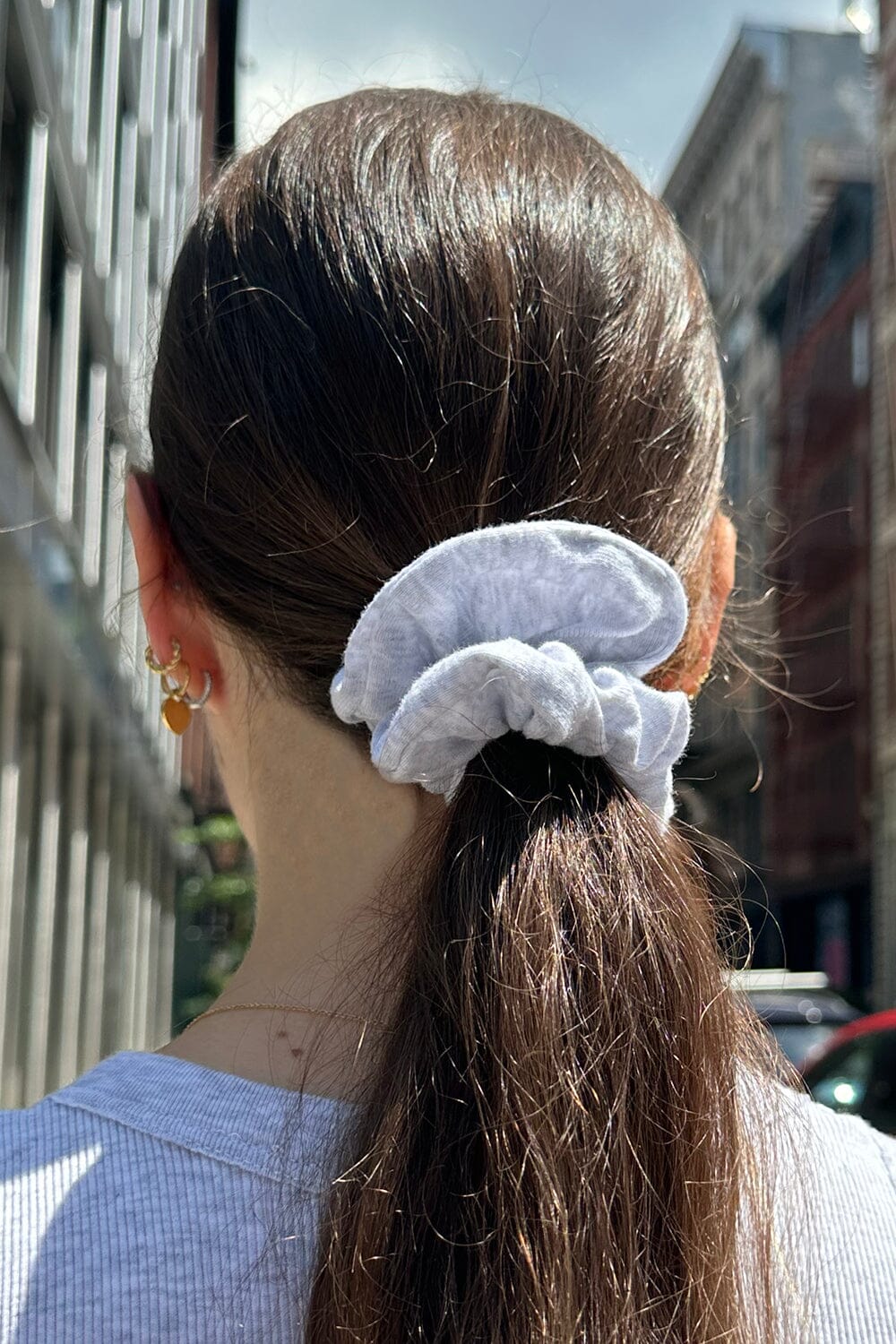 Scrunchie | Light Heather Grey