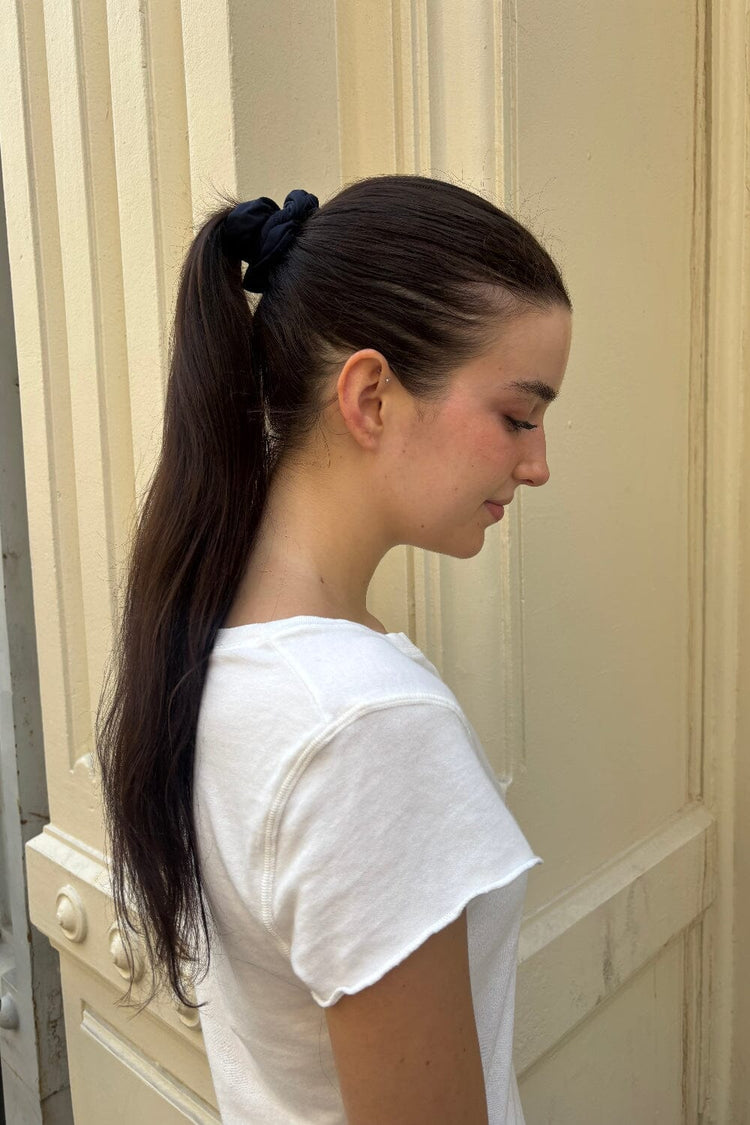 Basic Scrunchie | Dark Navy Blue