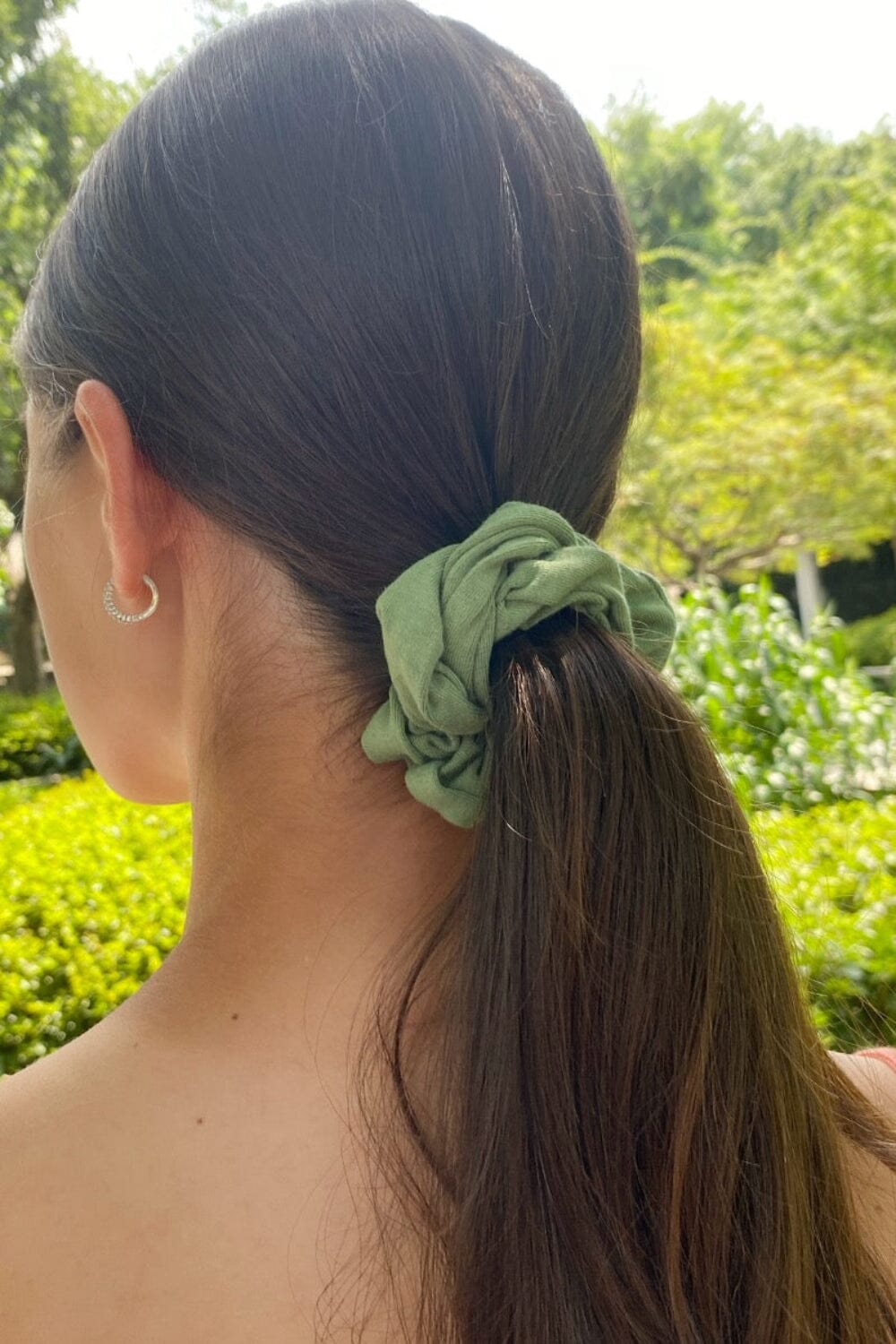 Basic Scrunchie | Forest Green