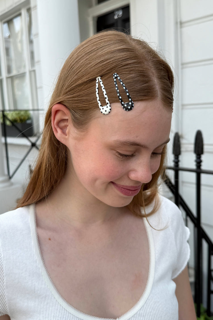 Polka Dots Hair Clip | Multicolor