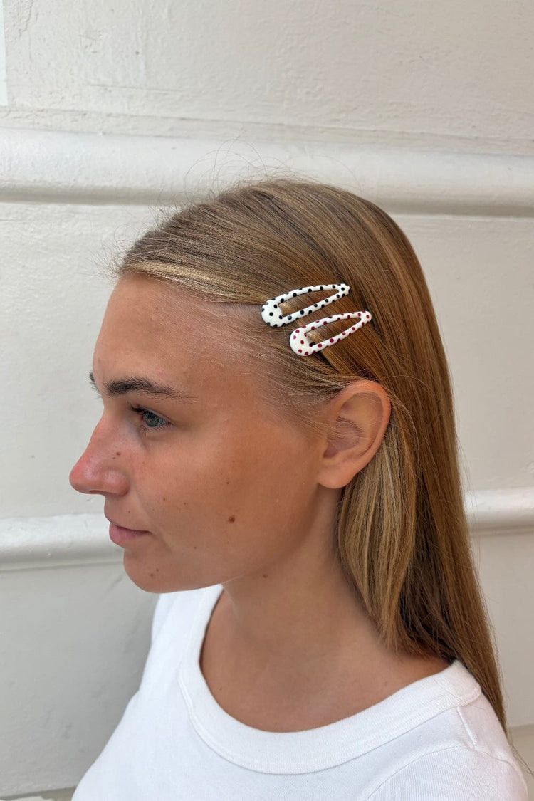 Polka Dots Hair Clip | Multicolor