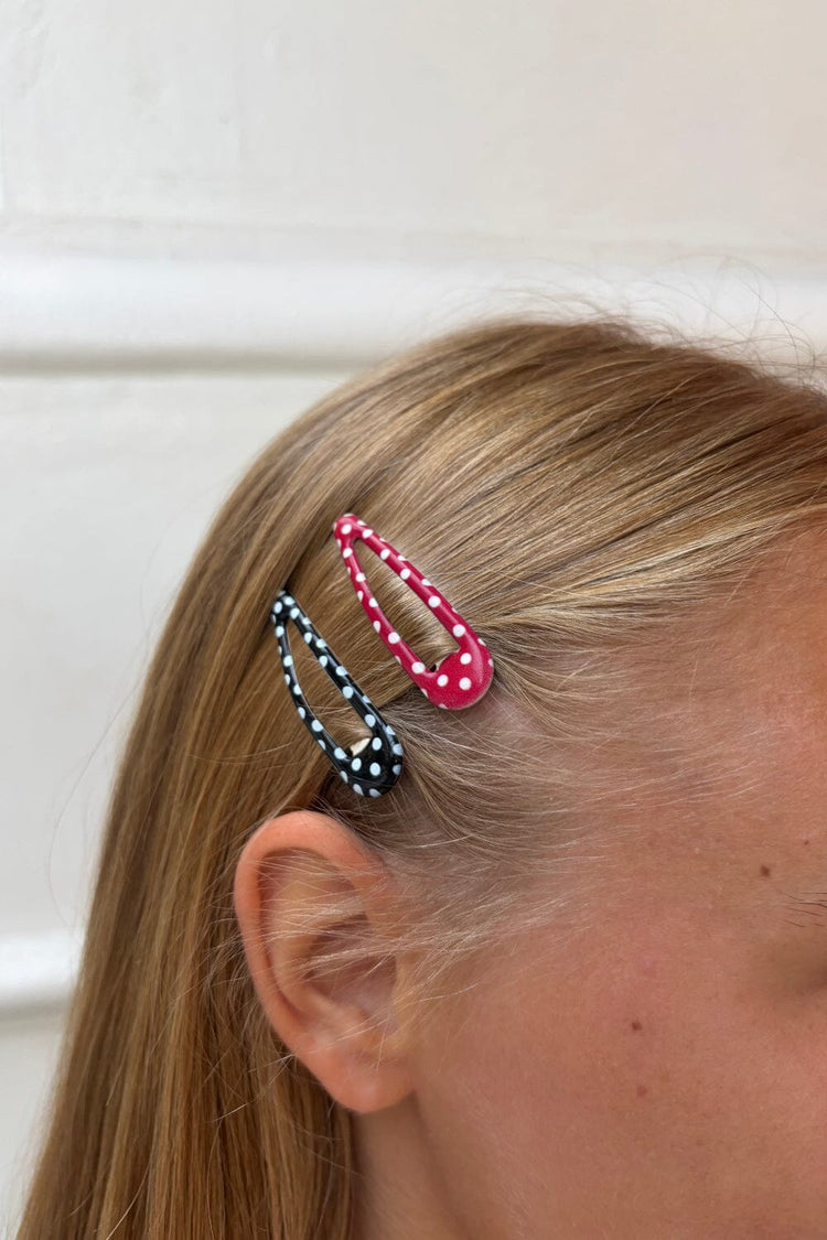 Polka Dots Hair Clip | Multicolor
