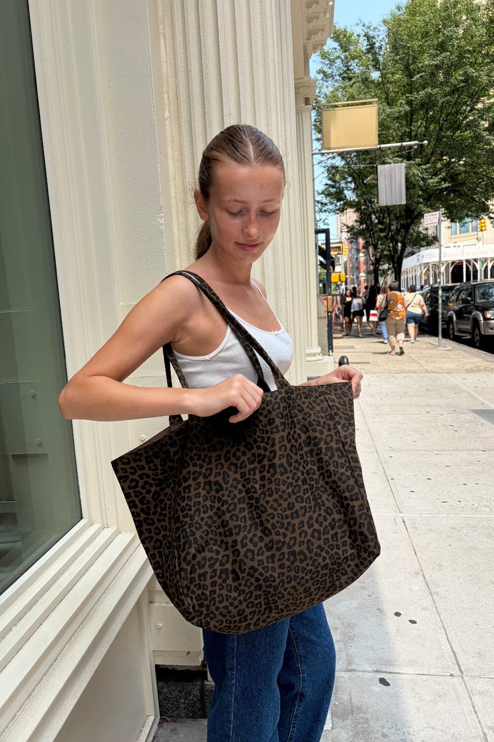 Leopard Tote Bag | Dark Leopard