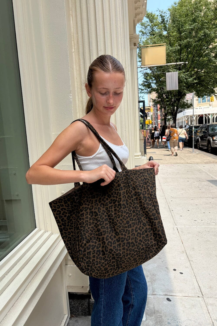 Leopard Tote Bag | Dark Leopard