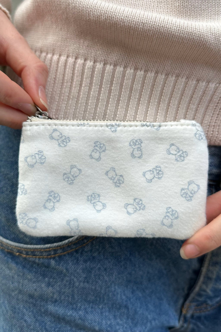 Teddy Bear Coin Purse | Ivory