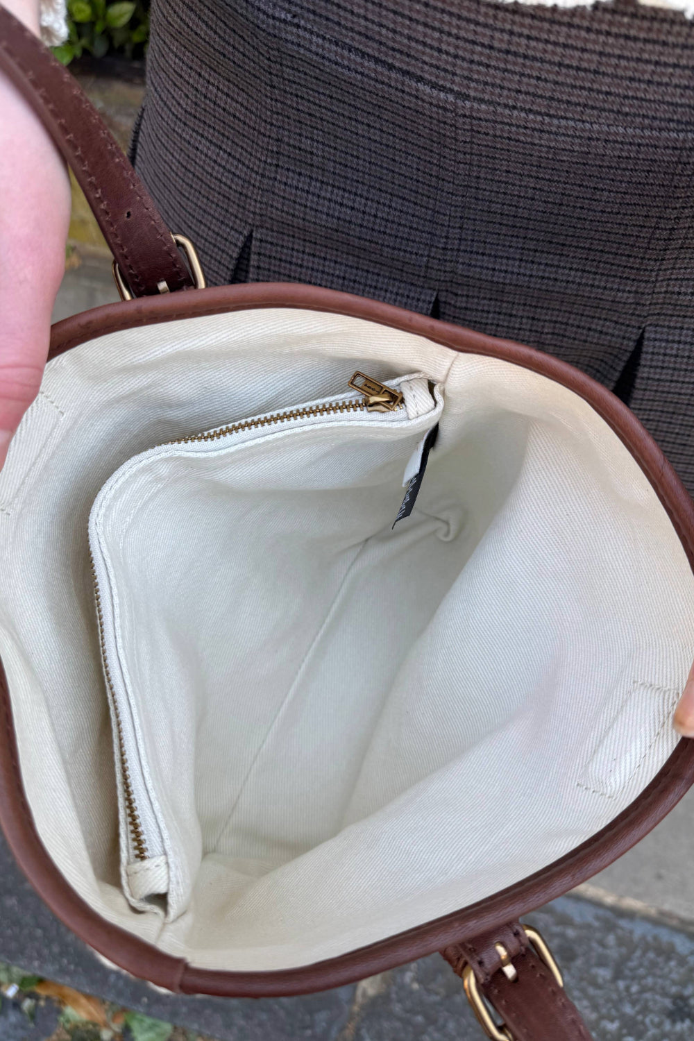 Canvas Bucket Bag | Ivory