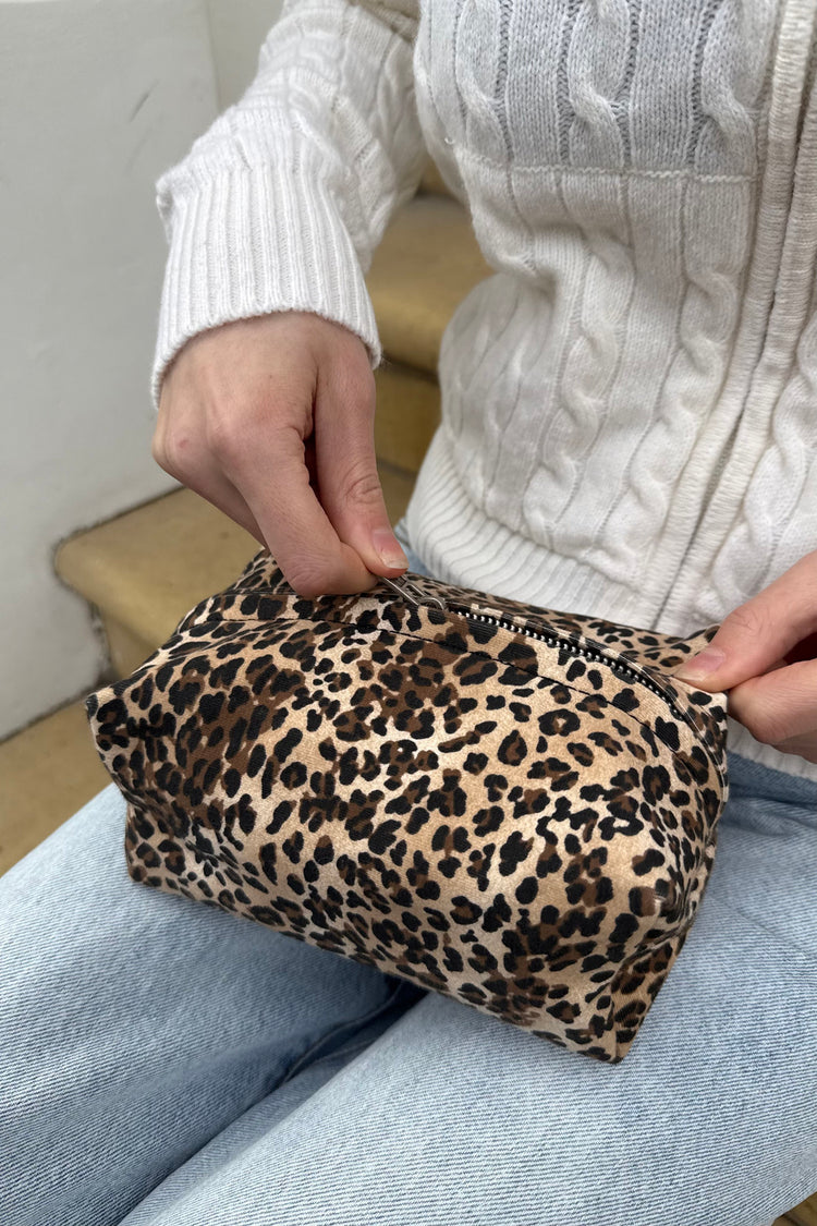 Leopard Makeup Bag | Leopard Print