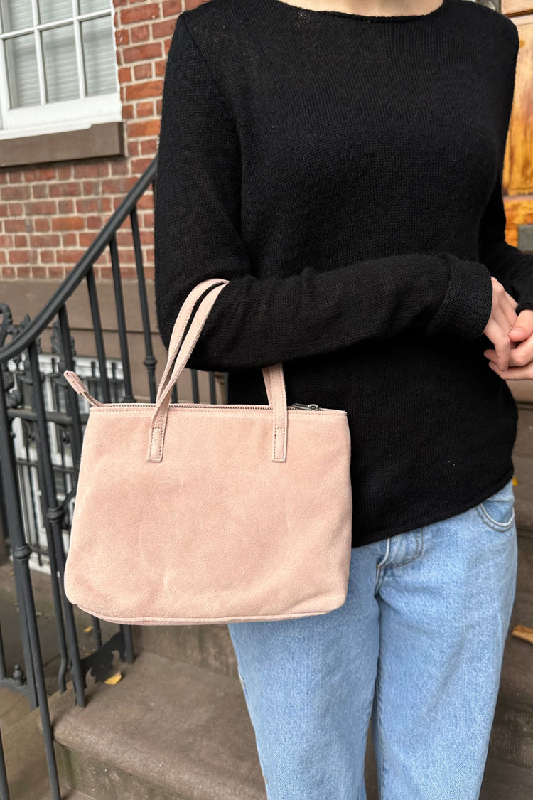 Top Handle Bag | Pastel Pink