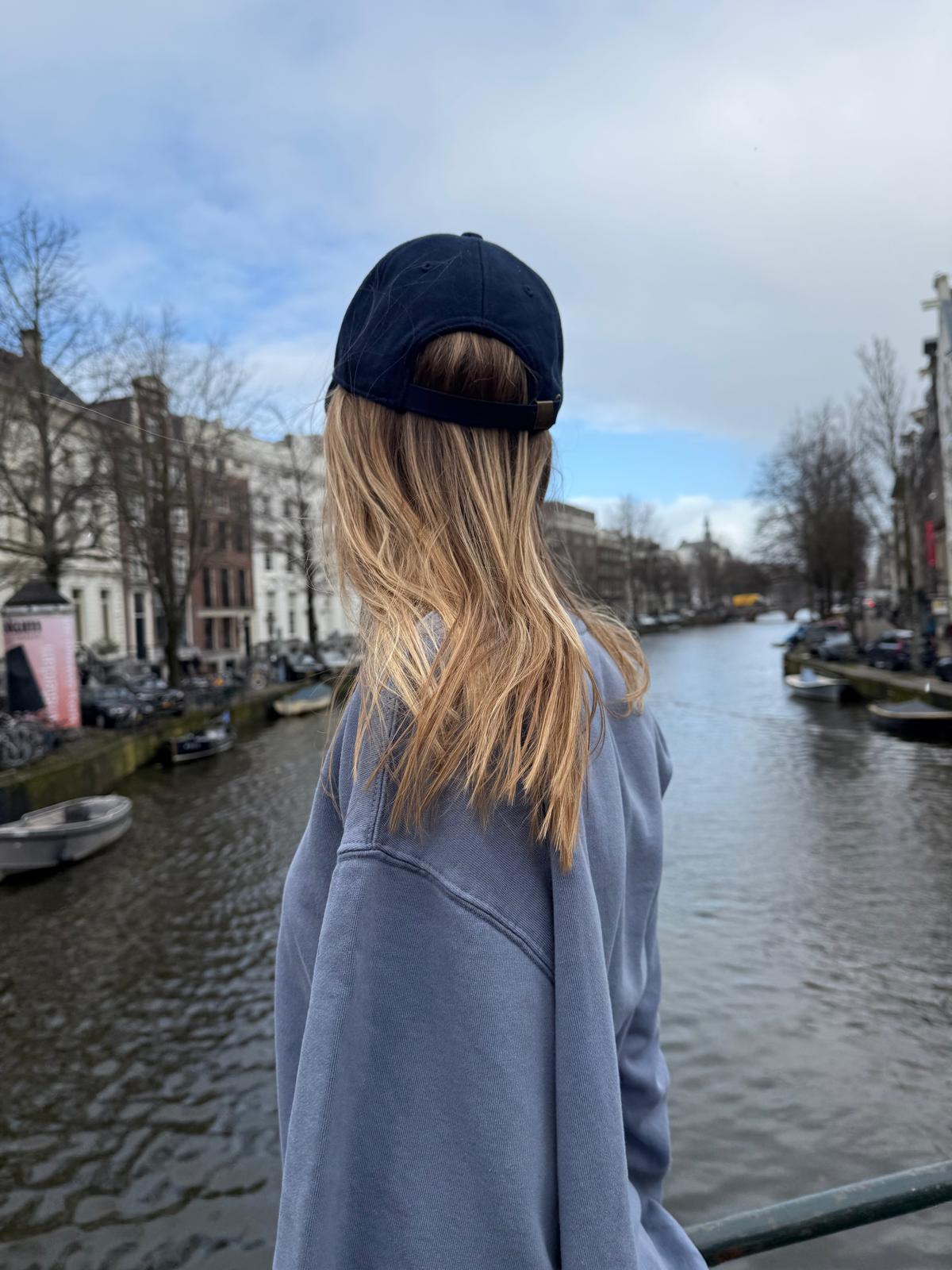 Veronica Cap | Navy Blue