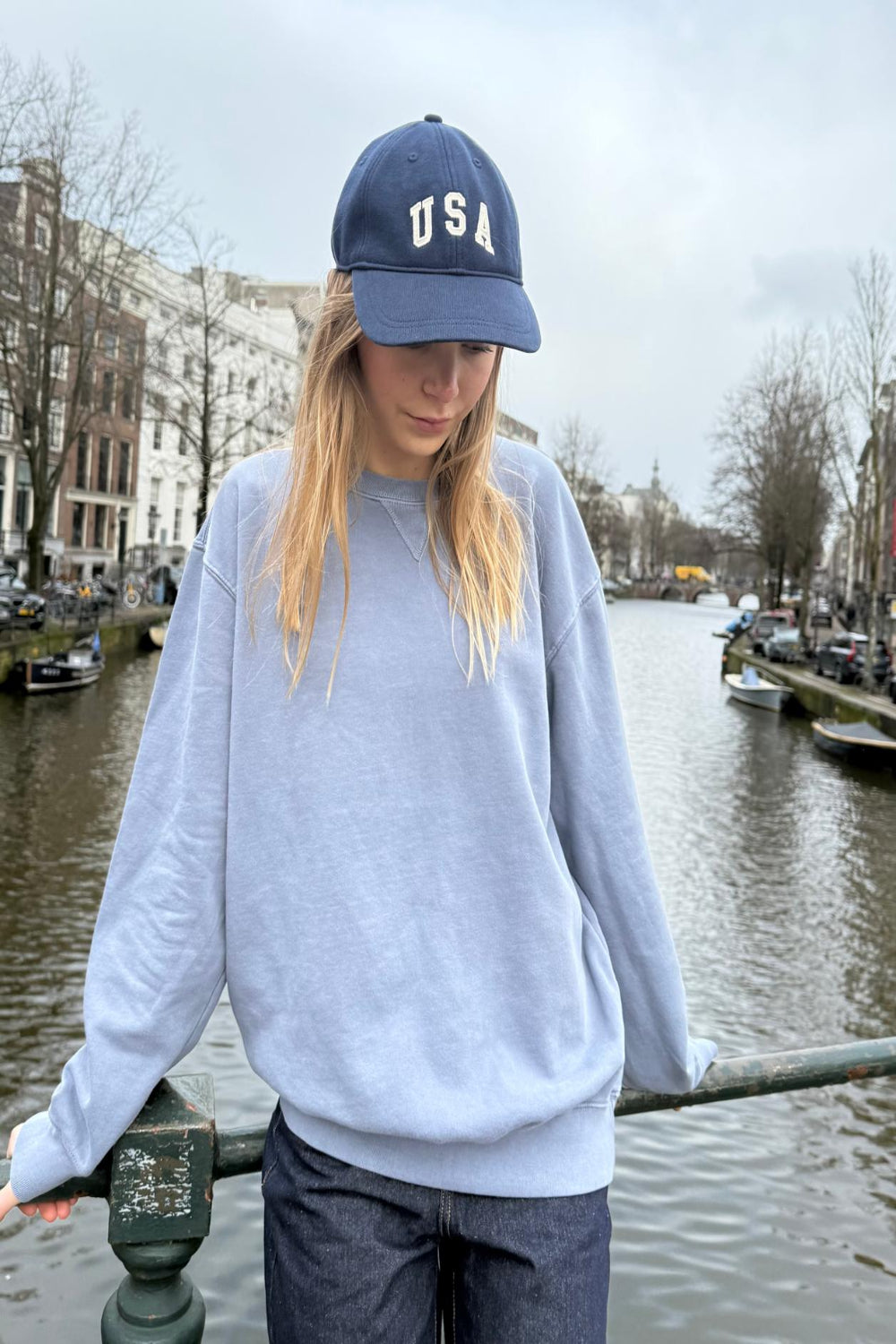 Veronica Cap | Navy Blue