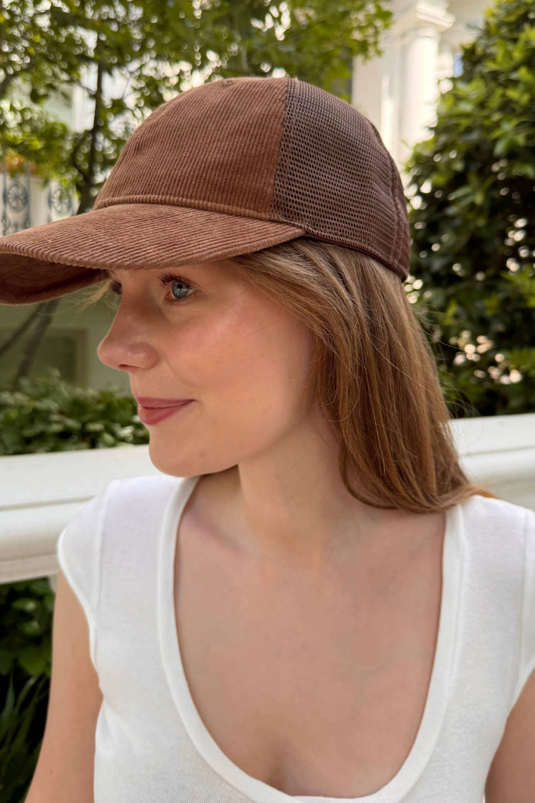 Mesh Cap | Chestnut Brown