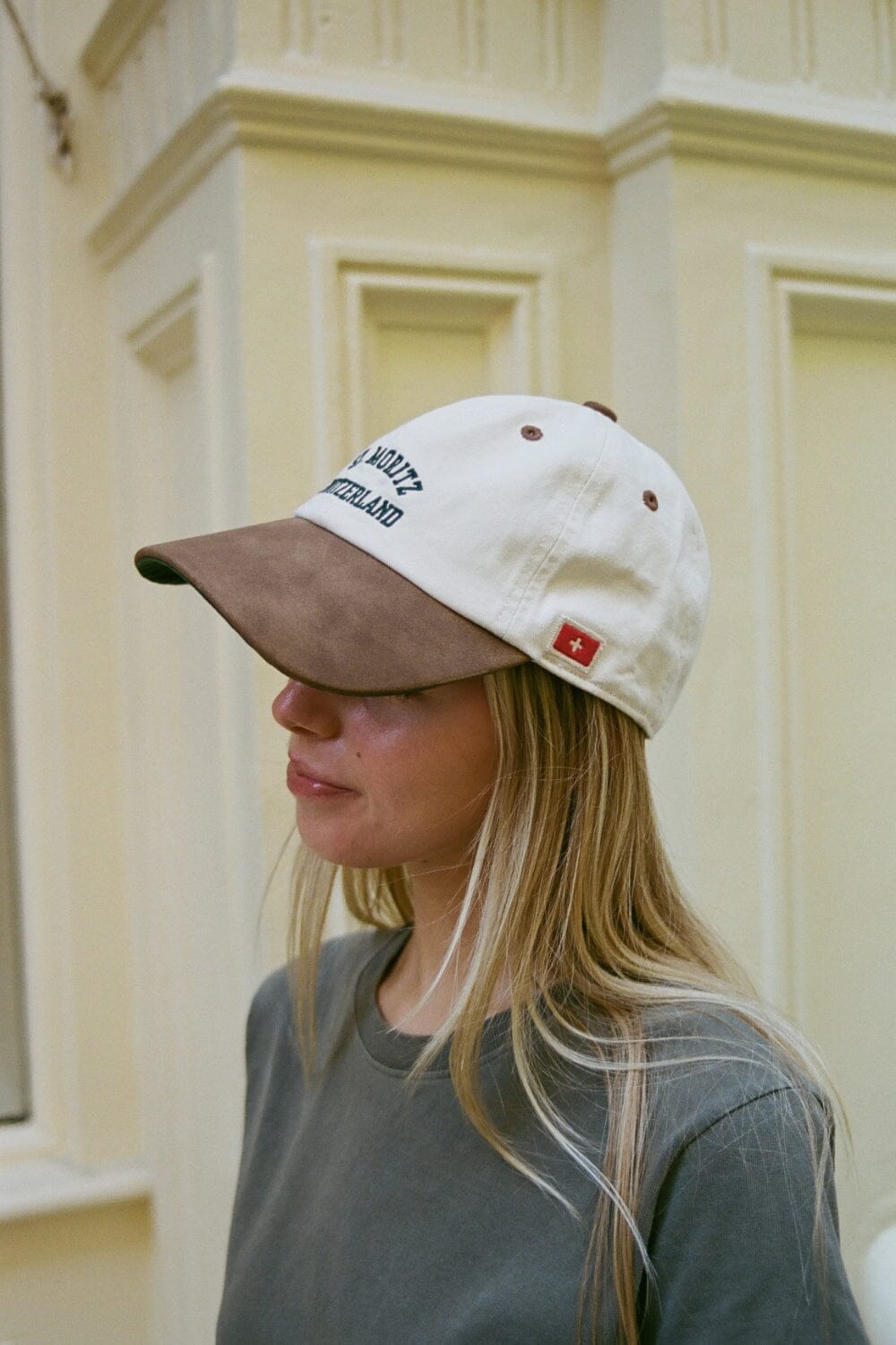 Katherine Baseball Cap | Ivory