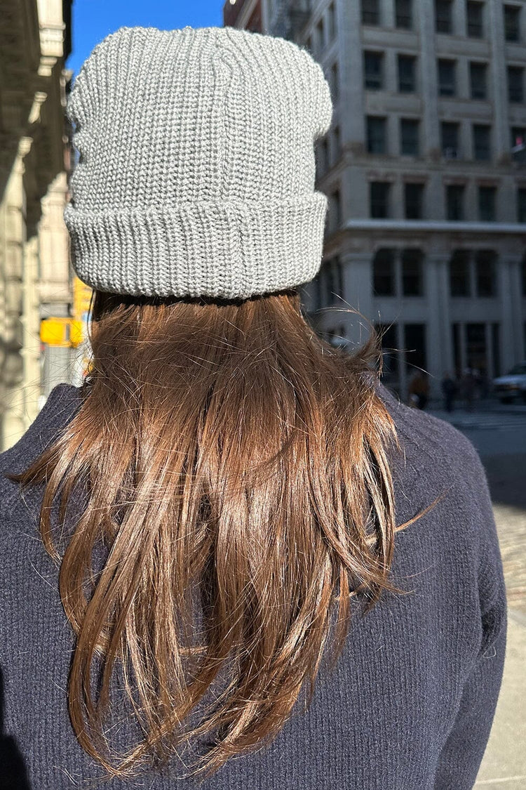 Knit Beanie | Grey