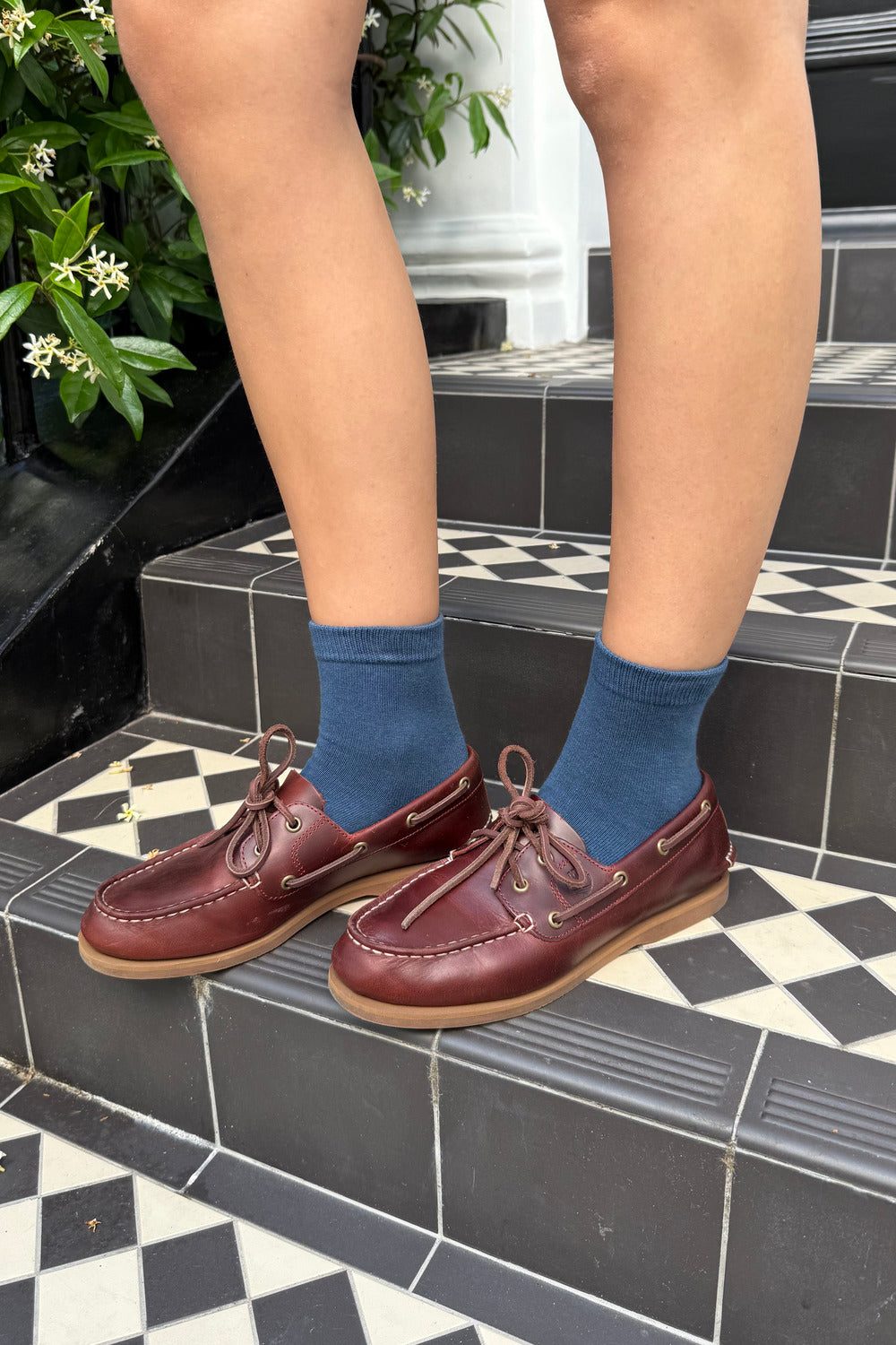 Basic Socks | Faded Blue Navy